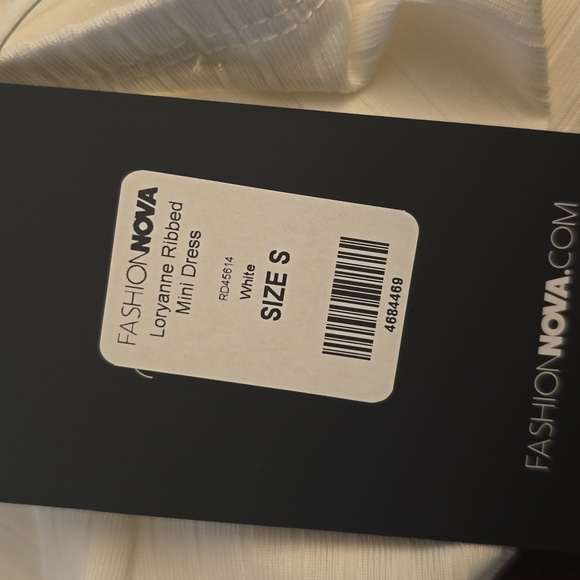 NWT Fashion Nova Small Loryanne Ribbed Mini Dress - Picture 8 of 8